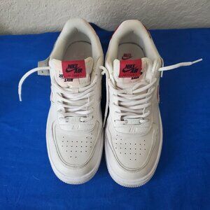 Air Force 1 Double Vision Phantom / Echo Pink / Gym Red